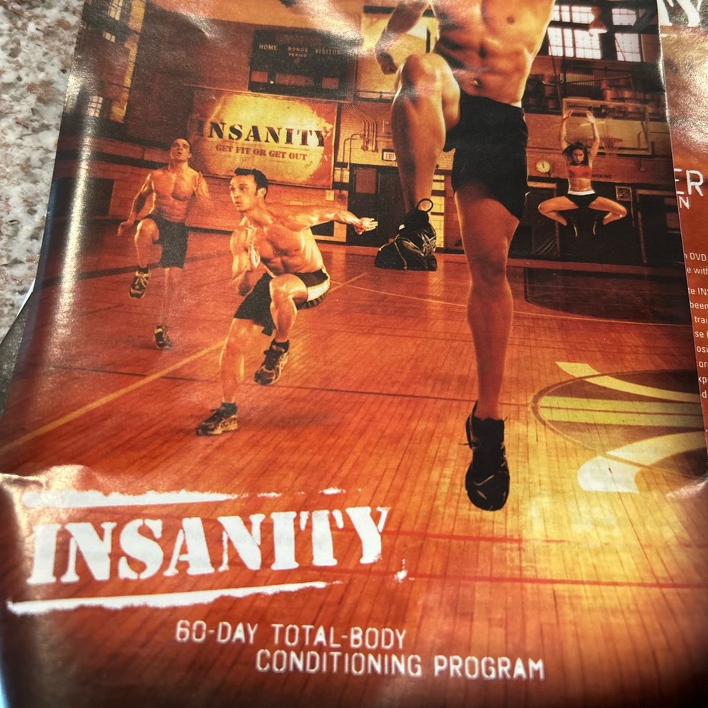 Insanity Total Body Workout DVD Set